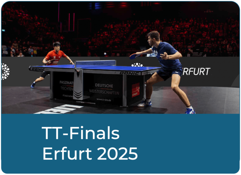 Tischtennis Finals Erfurt